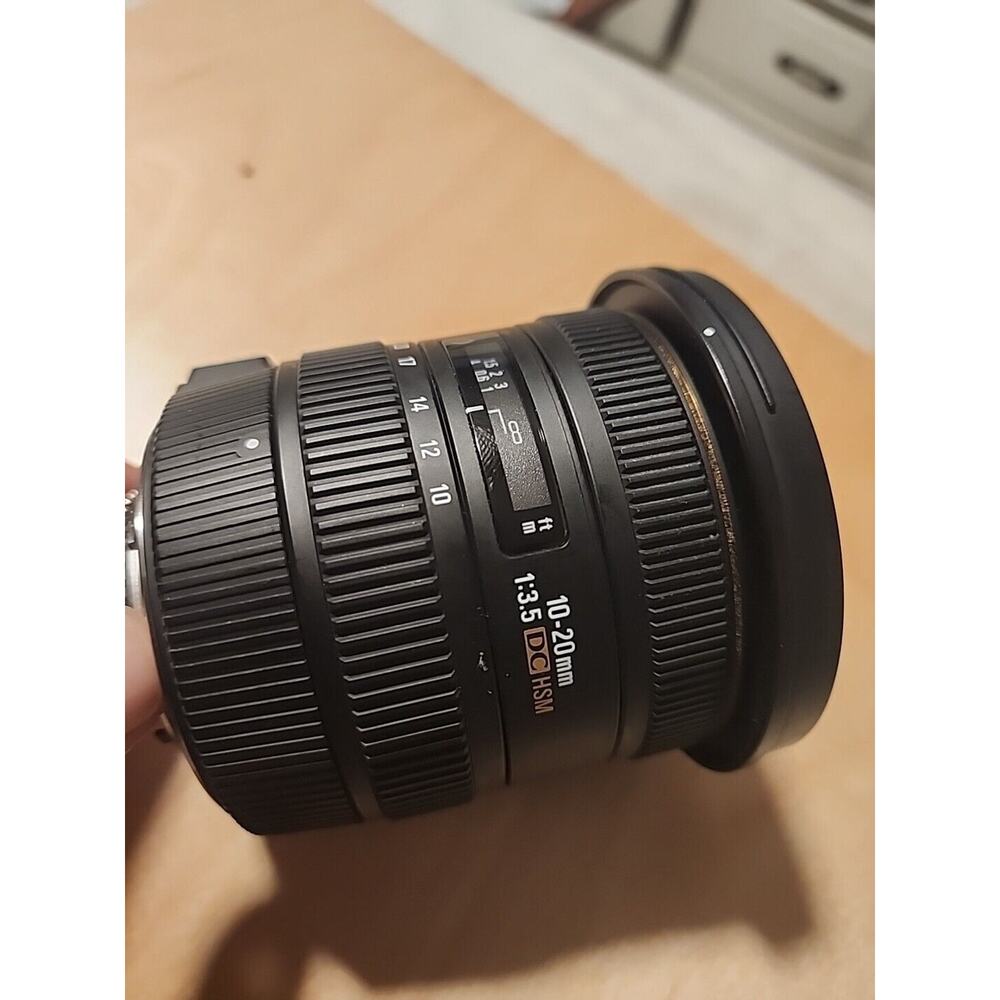 Sigma EX 10-20 For Nikon f/3.5 DC HSM Untested